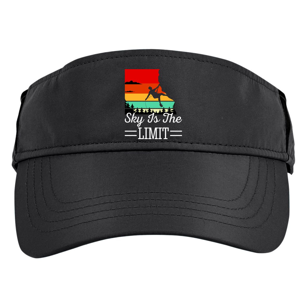 Sky Is The Limited Rock Climbing Adult Drive Performance Visor