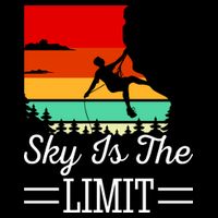 Sky Is The Limited Rock Climbing Ladies Long Sleeve Shirt