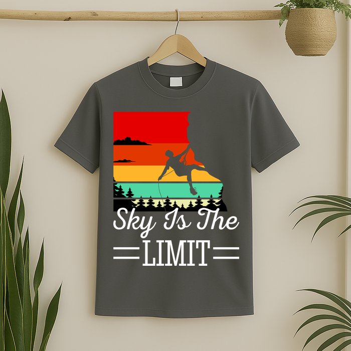 Sky Is The Limited Rock Climbing T-Shirt