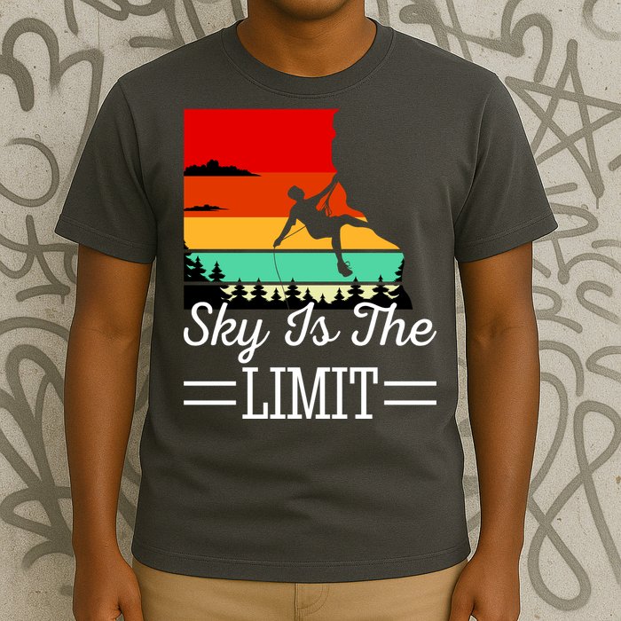 Sky Is The Limited Rock Climbing T-Shirt