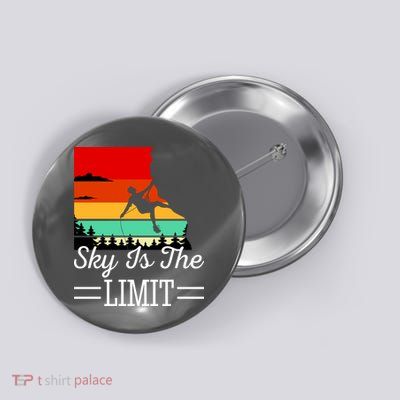 Sky Is The Limited Rock Climbing Button