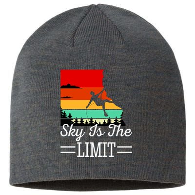 Sky Is The Limited Rock Climbing Sustainable Beanie