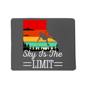 Sky Is The Limited Rock Climbing Mousepad