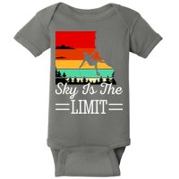 Sky Is The Limited Rock Climbing Baby Bodysuit