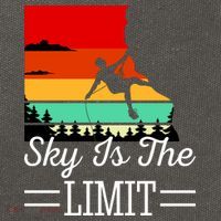 Sky Is The Limited Rock Climbing Cotton Canvas Backpack