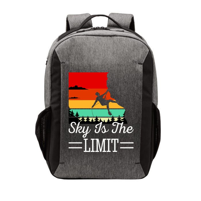 Sky Is The Limited Rock Climbing Vector Backpack