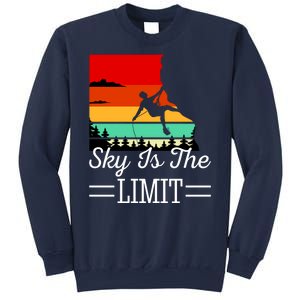 Sky Is The Limited Rock Climbing Sweatshirt