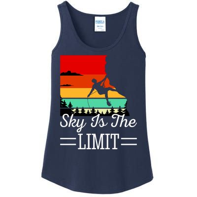 Sky Is The Limited Rock Climbing Ladies Essential Tank