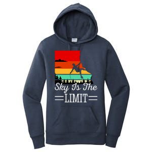 Sky Is The Limited Rock Climbing Women's Pullover Hoodie