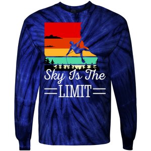 Sky Is The Limited Rock Climbing Tie-Dye Long Sleeve Shirt