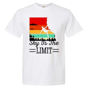 Sky Is The Limited Rock Climbing Garment-Dyed Heavyweight T-Shirt