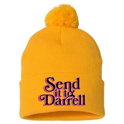 Send It To Darrell Pom Pom 12in Knit Beanie