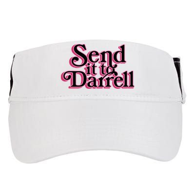 Send It To Darrell Adult Drive Performance Visor