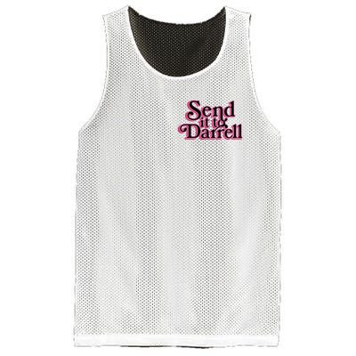 Send It To Darrell Mesh Reversible Basketball Jersey Tank