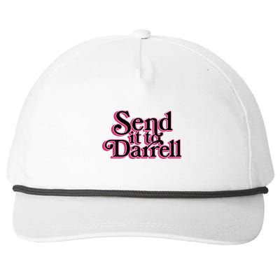 Send It To Darrell Snapback Five-Panel Rope Hat