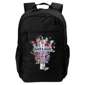 So I Throw Up My Hands And Praise You Daily Commute Backpack