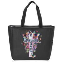 So I Throw Up My Hands And Praise You Zip Tote Bag