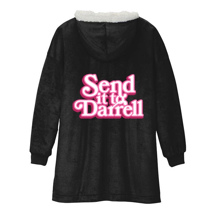 Send It To Darrell Hooded Wearable Blanket