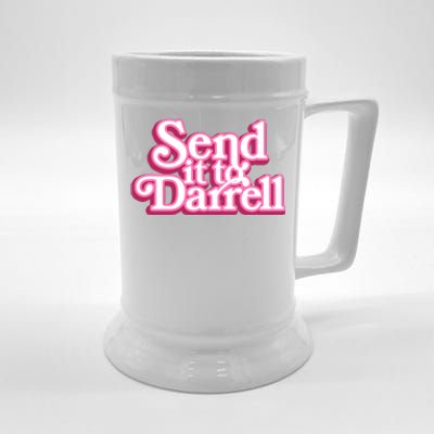 Send It To Darrell Beer Stein