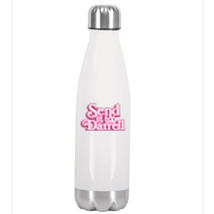 Send It To Darrell Stainless Steel Insulated Water Bottle