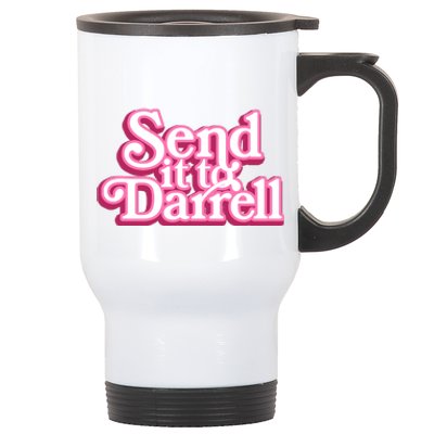 Send It To Darrell Stainless Steel Travel Mug