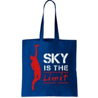 Sky Is The Limit Frisbee Sport Player Flying Disc Great Gift Tote Bag