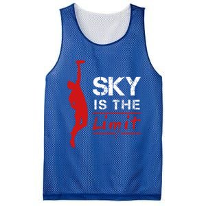 Sky Is The Limit Frisbee Sport Player Flying Disc Great Gift Mesh Reversible Basketball Jersey Tank