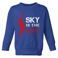 Sky Is The Limit Frisbee Sport Player Flying Disc Great Gift Toddler Sweatshirt