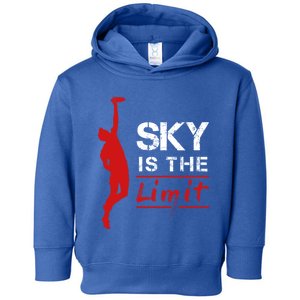 Sky Is The Limit Frisbee Sport Player Flying Disc Great Gift Toddler Hoodie