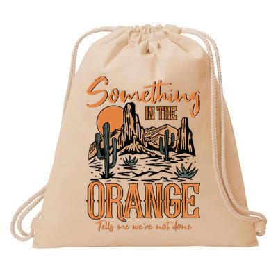 Something In The Orange Country Music Country Girl Drawstring Bag