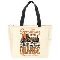 Something In The Orange Country Music Country Girl Zip Tote Bag