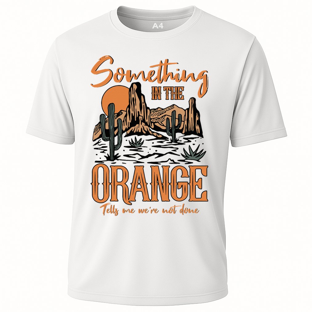 Something In The Orange Country Music Country Girl Cooling Performance Crew T-Shirt