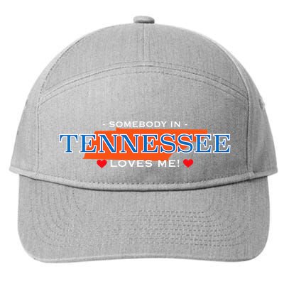 Someone In Tennessee Loves Me Adorable Gift 7-Panel Snapback Hat