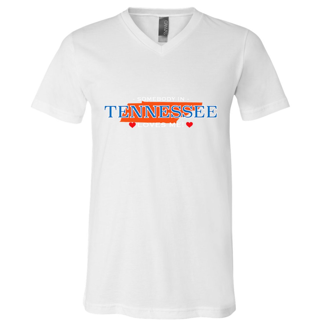 Someone In Tennessee Loves Me Adorable Gift V-Neck T-Shirt