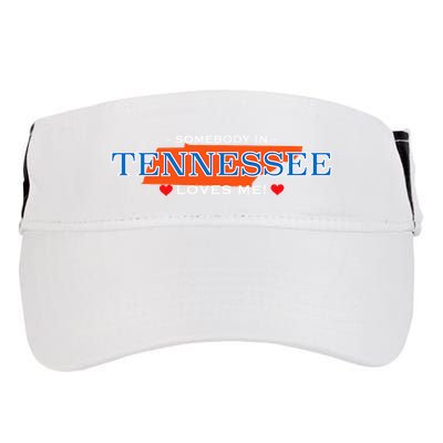Someone In Tennessee Loves Me Adorable Gift Adult Drive Performance Visor
