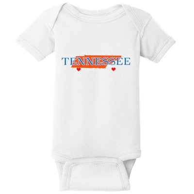 Someone In Tennessee Loves Me Adorable Gift Baby Bodysuit