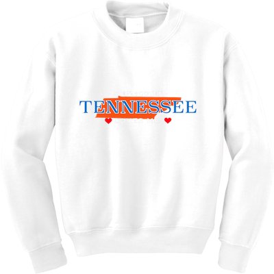 Someone In Tennessee Loves Me Adorable Gift Kids Sweatshirt