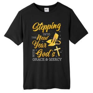 Stepping Into The New Year With Gods Grace And Mercy  Tall Fusion ChromaSoft Performance T-Shirt