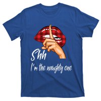 Shh IM The Naughty One Christmas Xmas Cute Gift T-Shirt