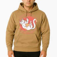 Sometimes I Talk To Myself Then We Both Laugh Funny Cat Hoodie