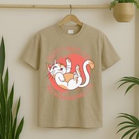 Sometimes I Talk To Myself Then We Both Laugh Funny Cat T-Shirt