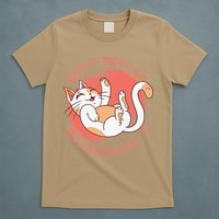 Sometimes I Talk To Myself Then We Both Laugh Funny Cat T-Shirt