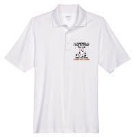 Sometimes I talk to myself then we both laugh and laugh Men's Origin Performance Pique Polo