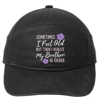 Sometimes It Takes Me All Day To Get Nothing Done 7-Panel Snapback Hat