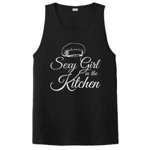 Sexy In The Kitchen Culinary Cooking Kitchen Chefs Hat Gift PosiCharge Competitor Tank