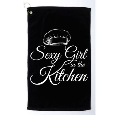 Sexy In The Kitchen Culinary Cooking Kitchen Chefs Hat Gift Golf Towel