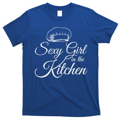 Sexy In The Kitchen Culinary Cooking Kitchen Chefs Hat Gift T-Shirt