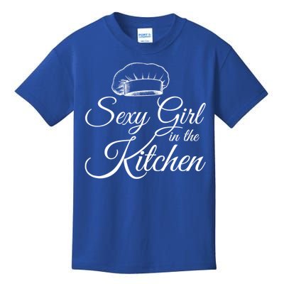 Sexy In The Kitchen Culinary Cooking Kitchen Chefs Hat Gift Kids T-Shirt