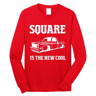 Square Is The New Cool Square Body Long Sleeve Shirt