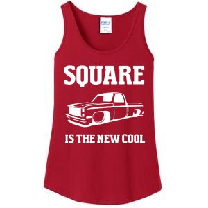 Square Is The New Cool Square Body Ladies Essential Tank